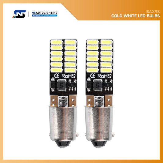 Ampoules de feux de stationnement à LED CANBUS BAX9S H6W pour Audi, BMW, VW, etc.