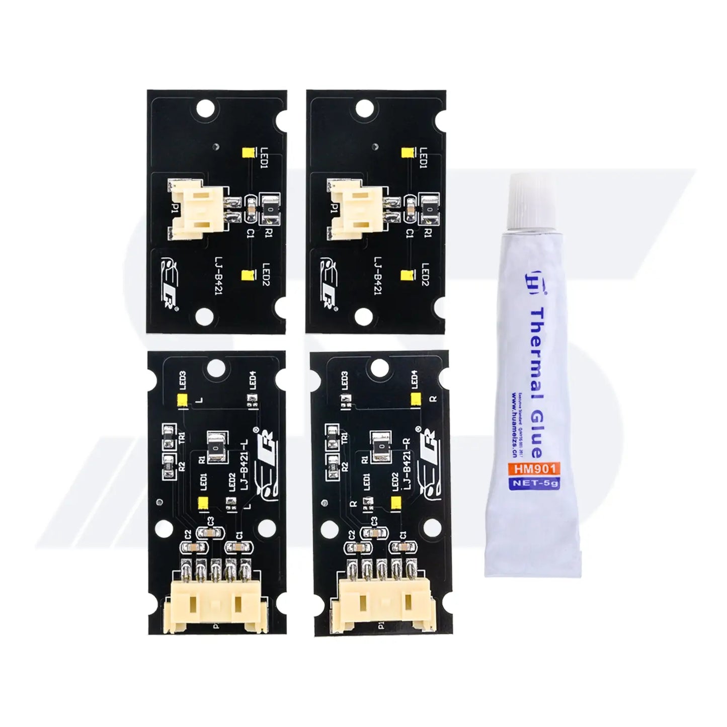 CSL-Style Yellow Xenon Headlight DRL Module Set for BMW F22 F23 F87 Pre-LCI