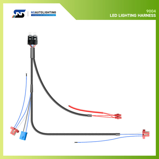 9004 HB1 Headlight Relay Wiring Harness For Toyota Pickup, Ford F-150, etc.