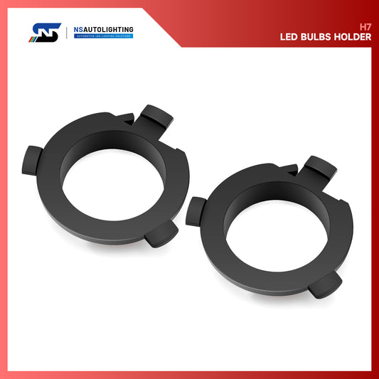 H7 LED HID Headlight Bulb Retainers For Hyundai Veloster, Kia Sorento, etc. - NS Auto Lighting