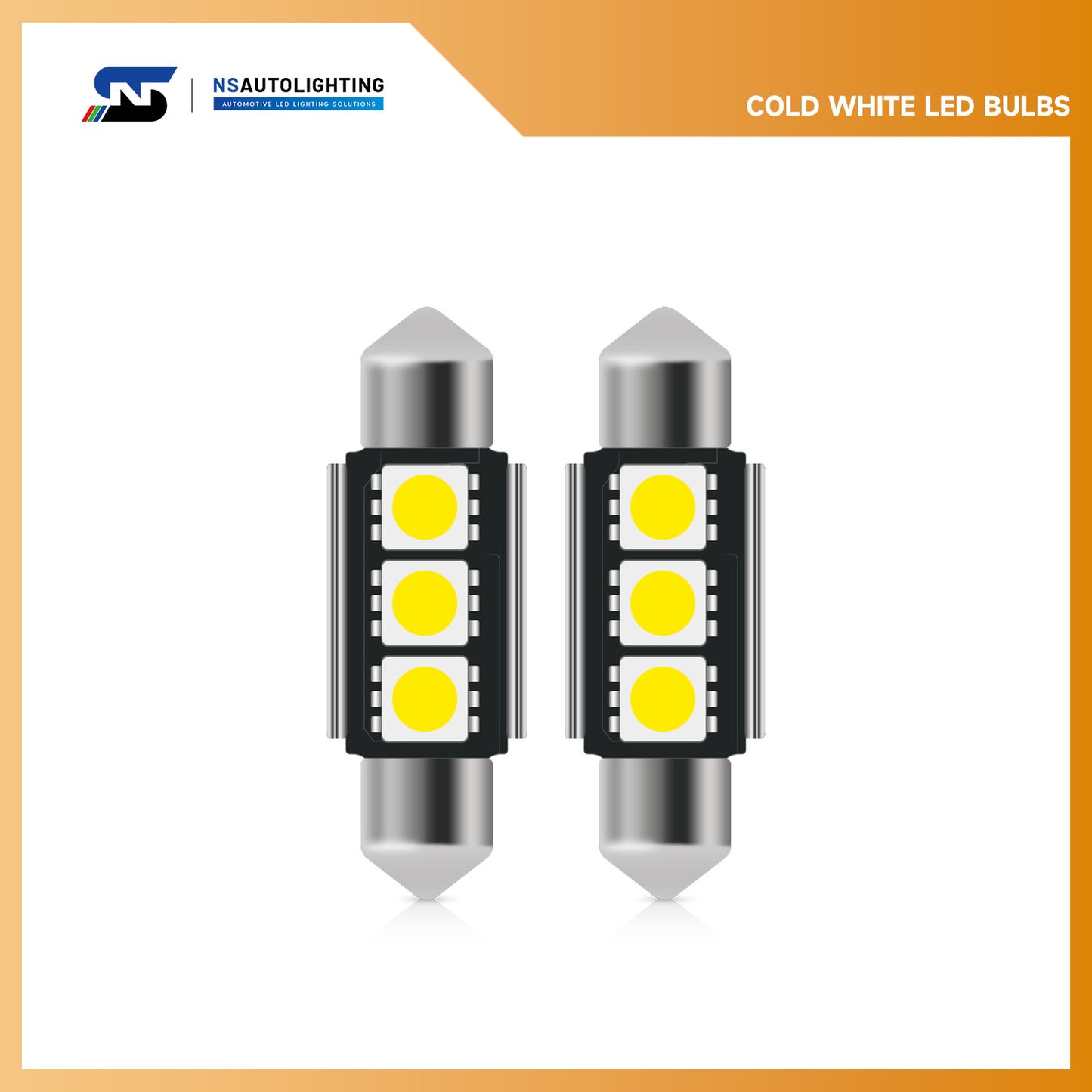 36mm 5050 Festoon LED License Plate Light Bulbs