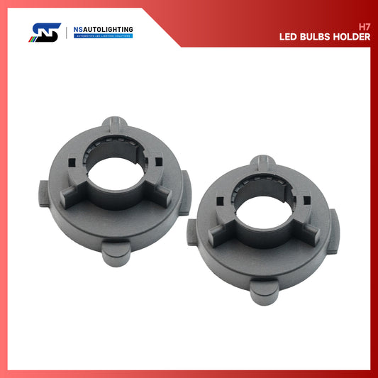H7 LED Headlight Bulb Retainers For Kia Soul, Hyundai Sonata, etc. - NS Auto Lighting