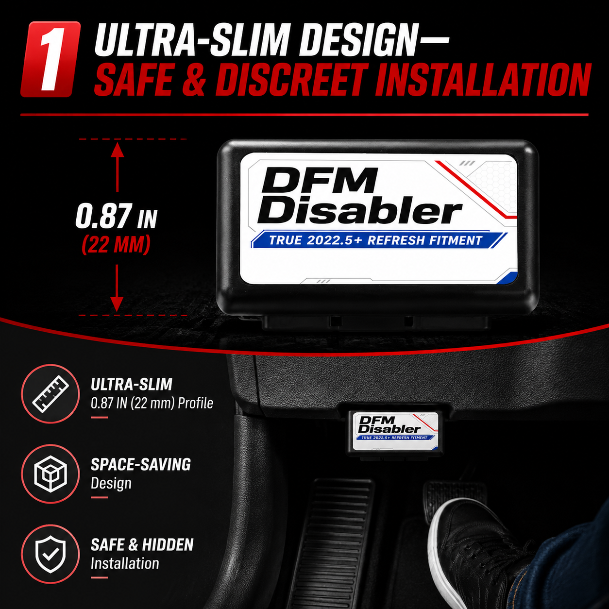 DFM Disabler 10 speed for 2022-2026 GMC Sierra