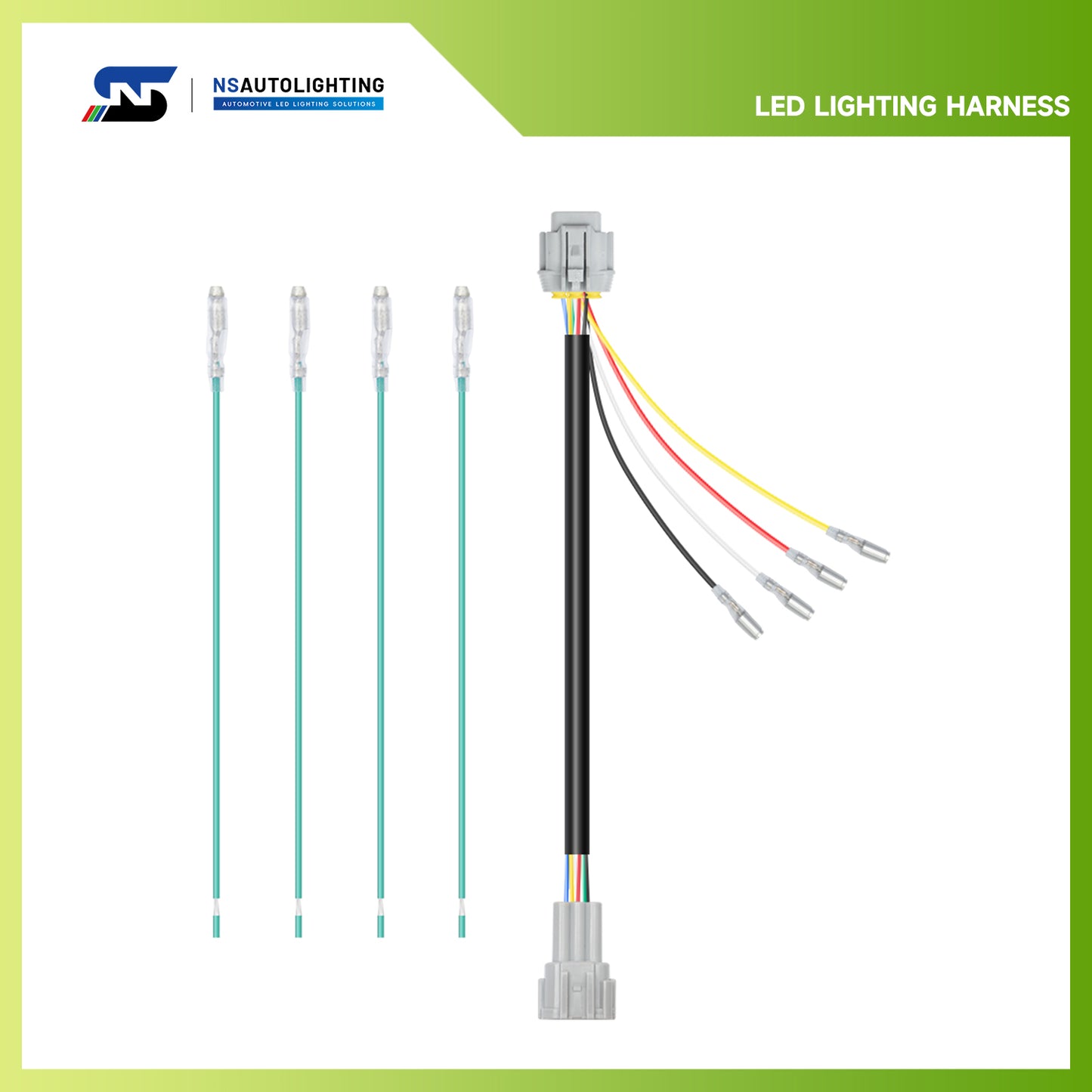 4th Brake Rear Fog Light Plug and Play Wiring Harness For 2009-2020 Nissan 370Z