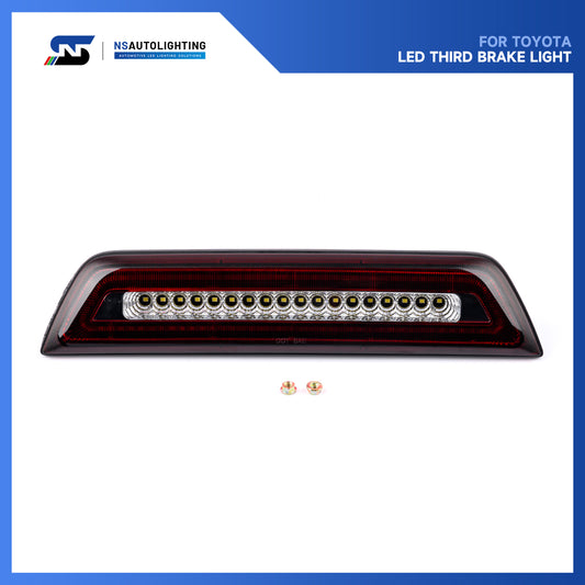 Red Lens F1 Style Strobe LED Third Brake Light For 2016-2020 Toyota Tacoma - NS Auto Lighting