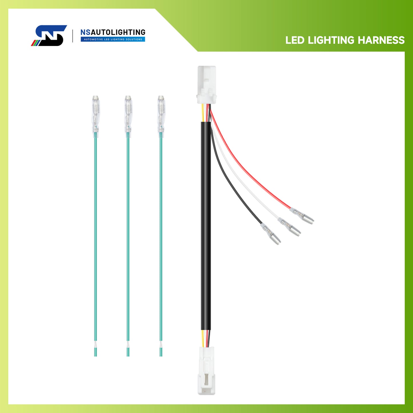 4th Brake Rear Brake Reflector Light Plug and Play Wiring Harness For 2015-2019 Subaru Legacy, Subaru Outback