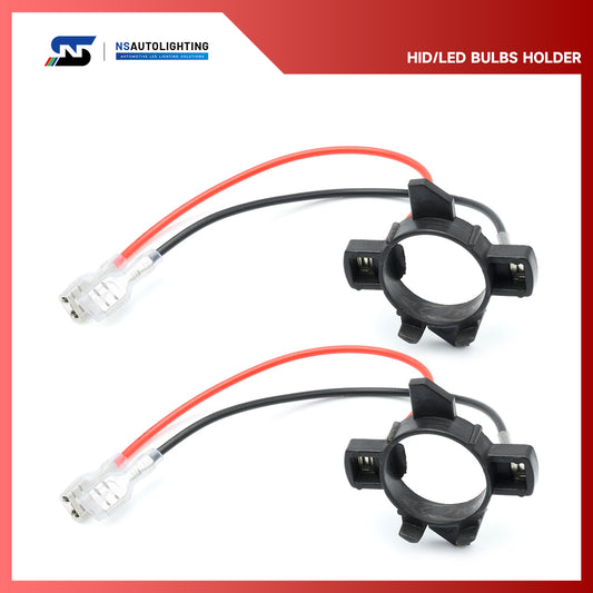 H7 LED HID Headlight Bulb Retainers For VW Touran, VW Caddy - NS Auto Lighting