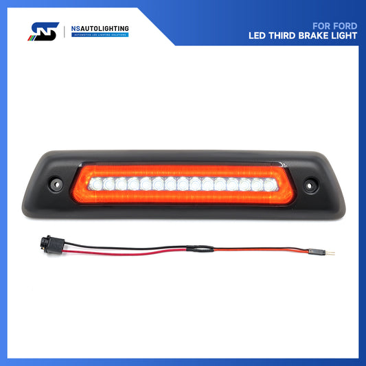Smoked Lens LED Third Brake Light For 2009-2014 Ford F-150 SVT Raptor - NS Auto Lighting