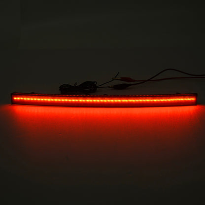 Smoked Lens LED Rear Bumper Reflector Lights For 2014-2019 Chevrolet Corvette C7