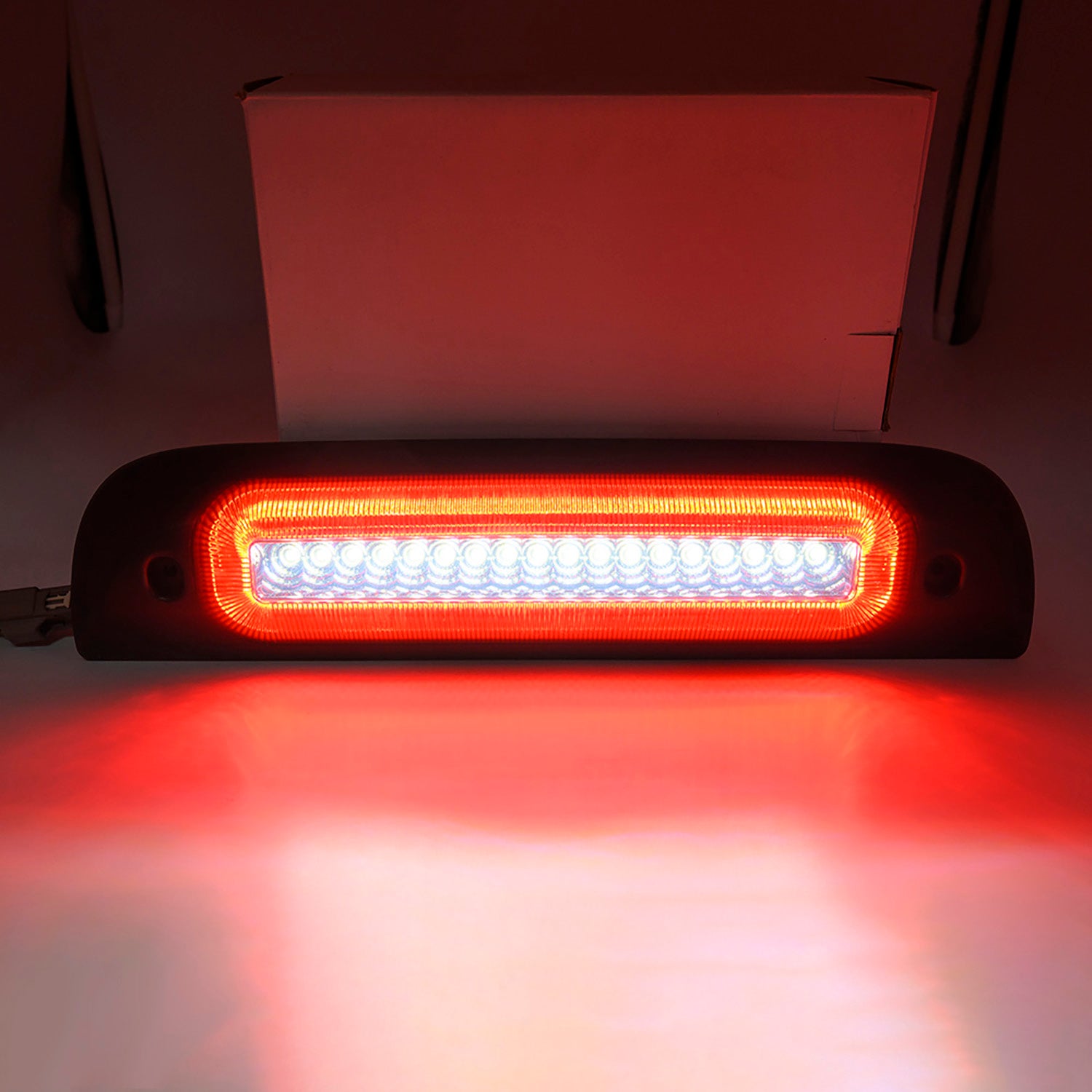 Smoked Lens F1 Style Strobe LED Third Brake Light For 2014-2019 Chevrolet Silverado, GMC Sierra - NS Auto Lighting