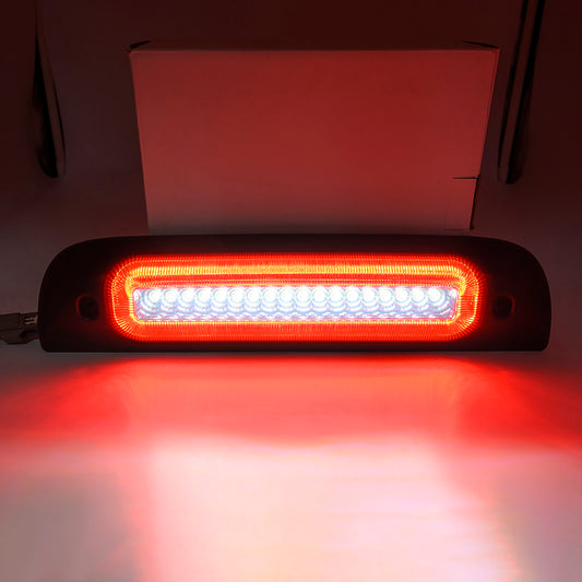 Smoked Lens F1 Style Strobe LED Third Brake Light For 2014-2019 Chevrolet Silverado, GMC Sierra - NS Auto Lighting