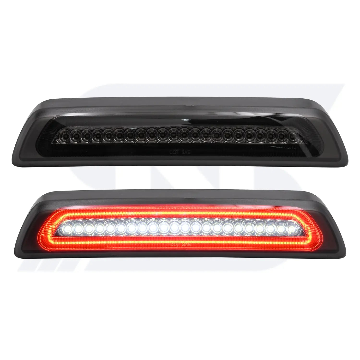 F1 Style Strobe Halo LED Third Brake Cargo Light for 2007-2021 Toyota Tundra