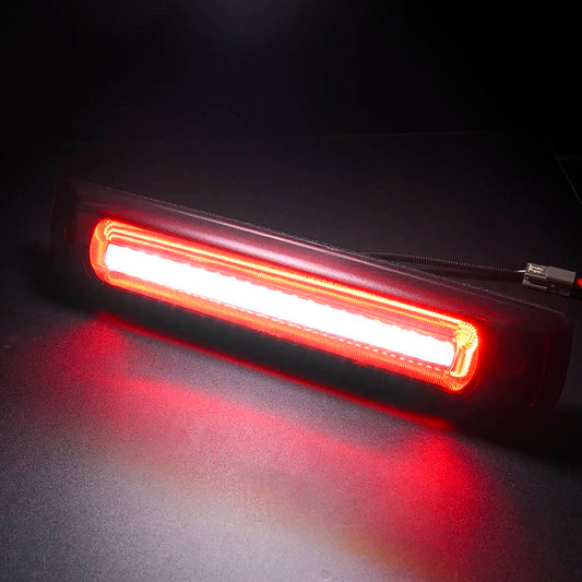 Red Lens F1 Style Strobe LED Third Brake Light For 2015-2022 Chevrolet Colorado, GMC Canyon - NS Auto Lighting