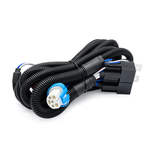 9007 HB5 Headlight Relay Wiring Harness For Ford Explorer, Dodge Ram, etc.