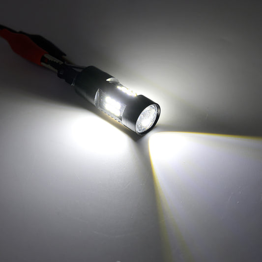 3157 T25 LED Daytime Running Light Bulb for 2011-2013 Jeep Grand Cherokee WK2 Compass 3156 3056 3057 Super Bright DRL Bulb with Projector 7000K Xenon White