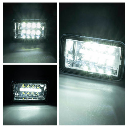 White LED Front Bumper Fog Light Assembly For 2015-2020 Ford F-150, etc. - NS Auto Lighting