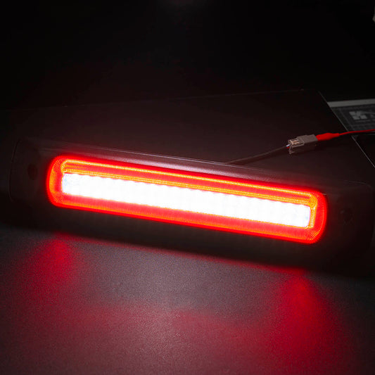 Smoked Lens F1 Style Strobe LED Third Brake Light For 2015-2022 Chevrolet Colorado, GMC Canyon - NS Auto Lighting