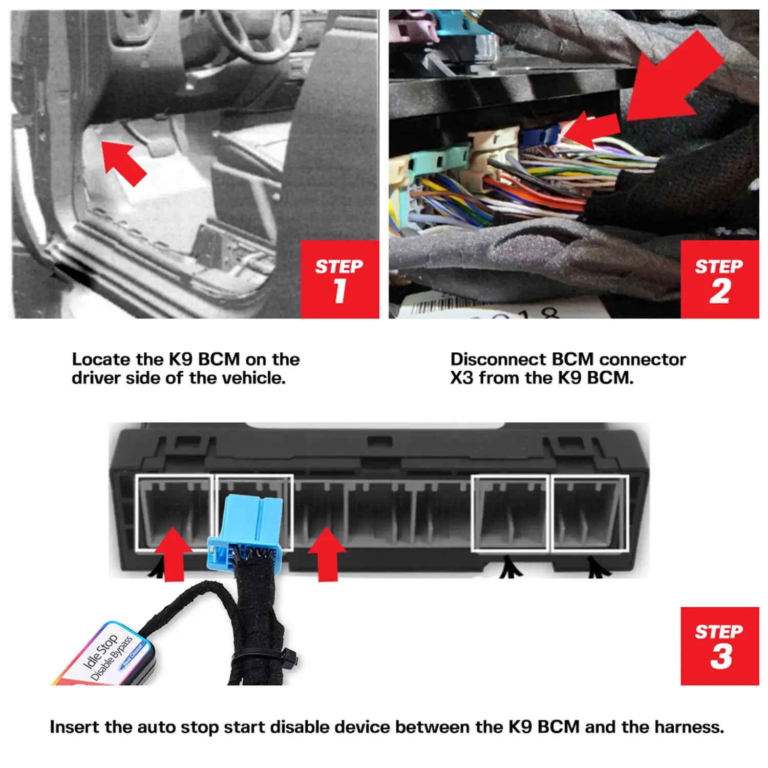 Auto Start Stop Eliminator for 2021+ GMC Yukon, Chevy Tahoe, Suburban, etc.