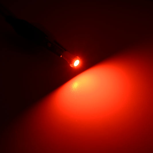 Ampoules de tableau de bord à LED rouges T5 pour Peugeot 206, Citroën C5, etc.