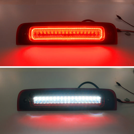Red Lens F1 Style Strobe LED Third Brake Light For 2009-2018 Dodge Ram - NS Auto Lighting