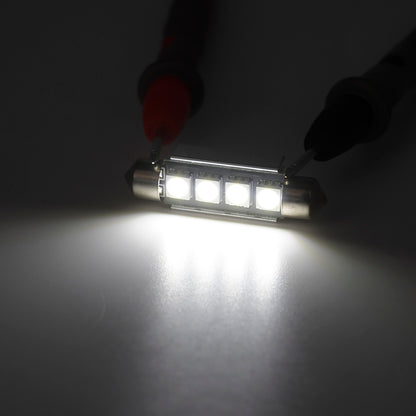 42mm 5050 4SMD Festoon LED Interior Map Dome Reading Light Bulbs