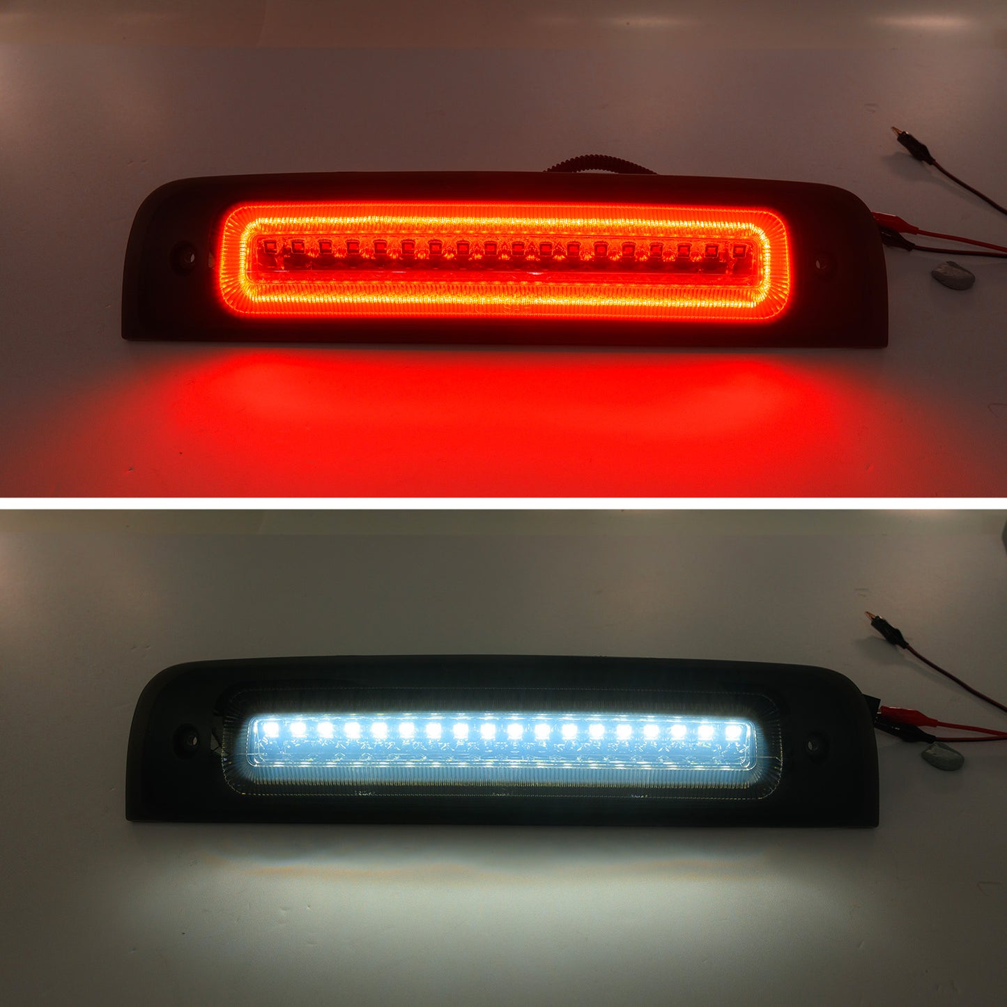 Smoked Lens F1 Style Strobe LED Third Brake Light For 2009-2018 Dodge Ram - NS Auto Lighting