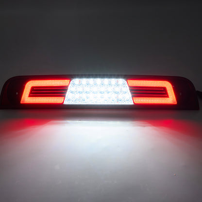 Red Lens Double C-Shaped LED Third Brake Light For 2019-2023 RAM 1500 - NS Auto Lighting