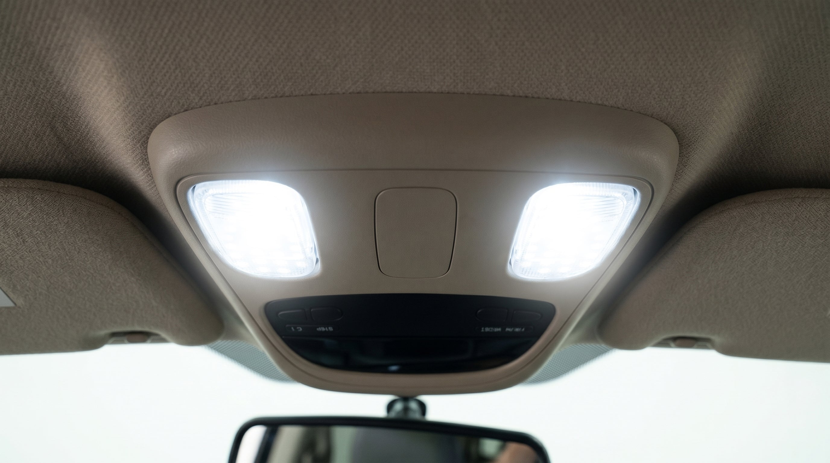 Getönte Linse, doppelte C-förmige LED-Dritte Bremsleuchte für 1995-2015 Toyota Tacoma