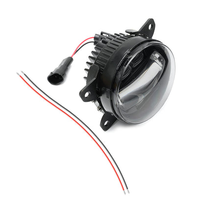 Smoked Lens Switchback LED Front Bumper Fog Light Assembly For Mercedes Benz and Smart - NS Auto Lighting