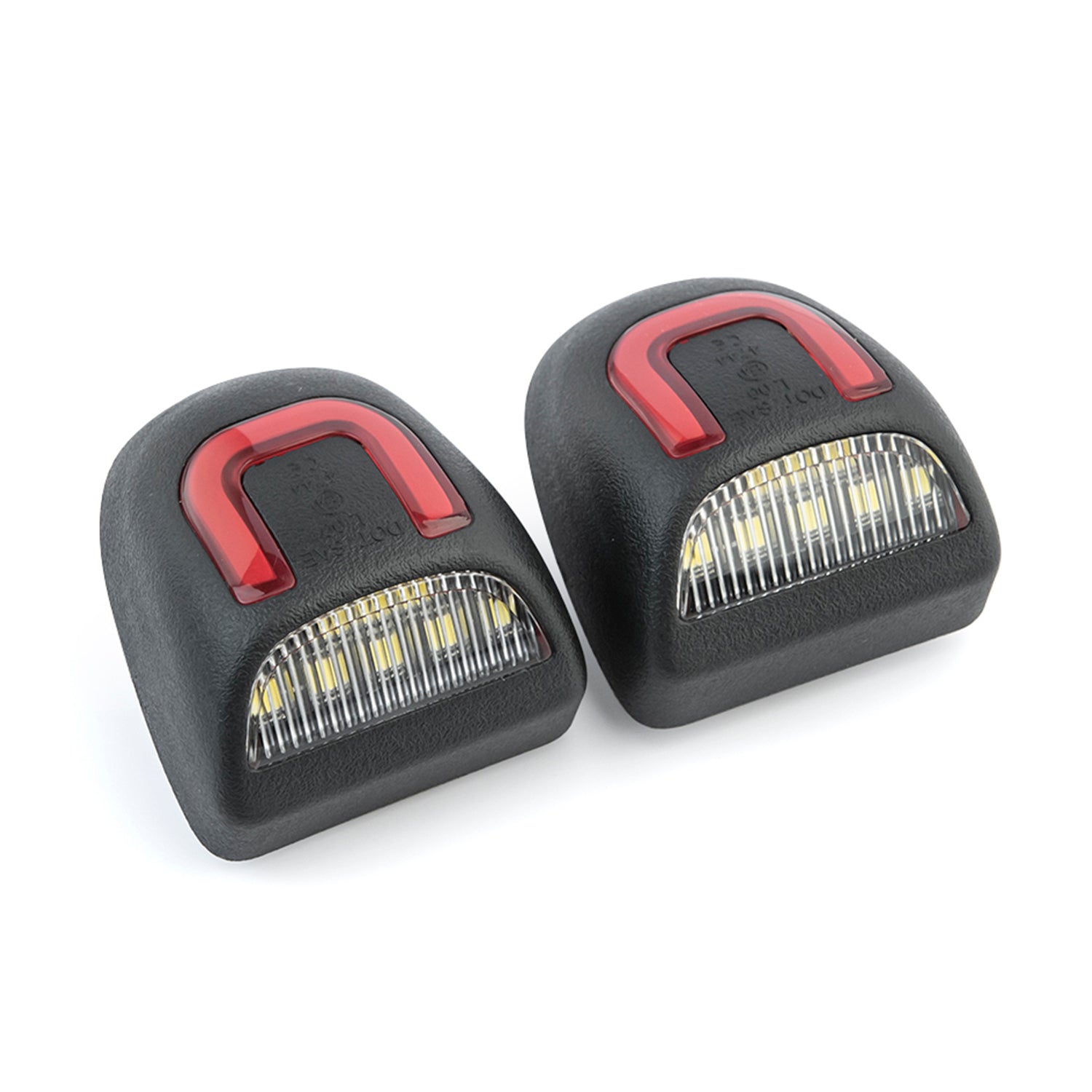 OLED U-Shaped License Plate Lights For 1999-2014 Chevrolet Silverado, GMC Sierra, etc. - NS Auto Lighting