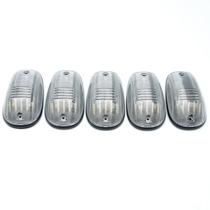 Clear Lens White LED Cab Roof Lights For 2003-2018 Dodge Ram, etc. - NS Auto Lighting