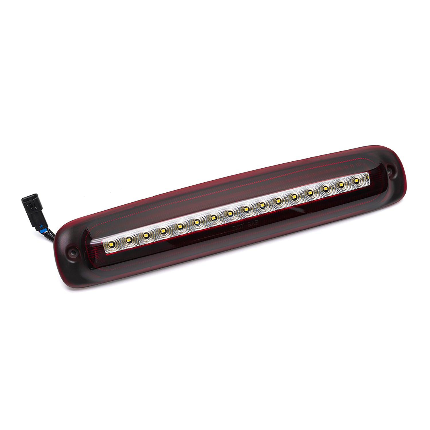 Red Lens F1 Style Strobe LED Third Brake Light For 1999-2007 Chevrolet Silverado, GMC Sierra - NS Auto Lighting
