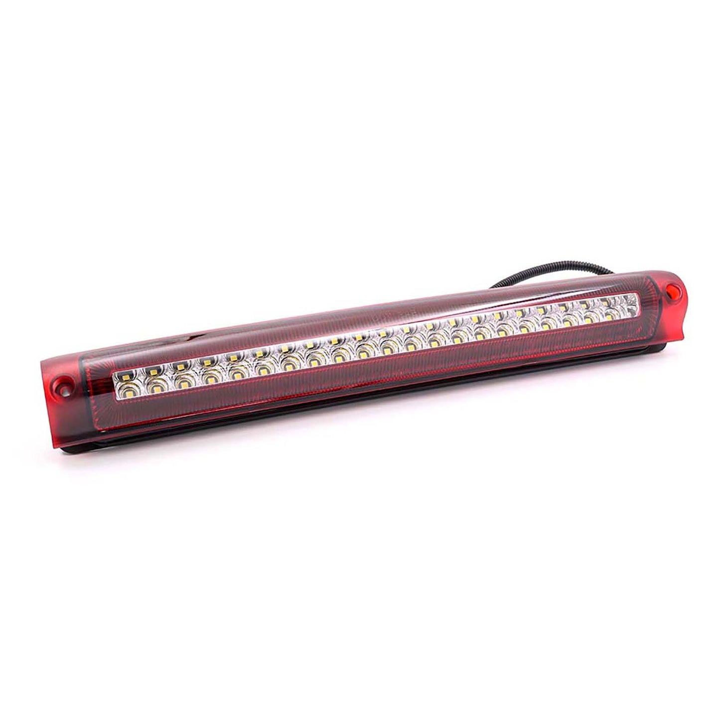 Red Lens F1 Style Strobe LED Third Brake Light For 1997-2003 Ford F150, etc. - NS Auto Lighting