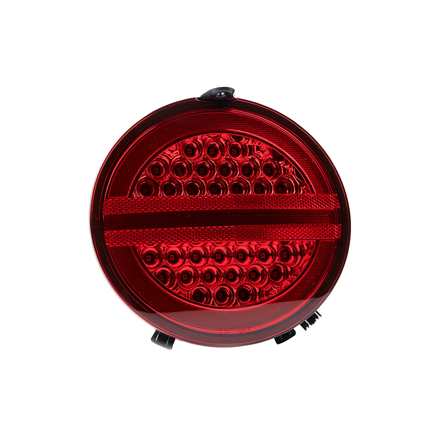 Red Lens LED Halo Tail Light Assembly For 2005-2013 Chevrolet Corvette C6 - NS Auto Lighting