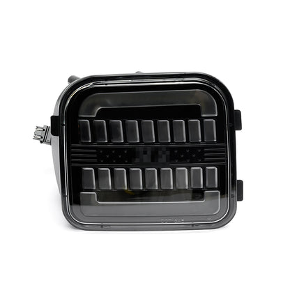 Clear Lens Switchback Dynamic LED Front Turn Signal Lights For 2006-2010 Hummer H3, etc. - NS Auto Lighting