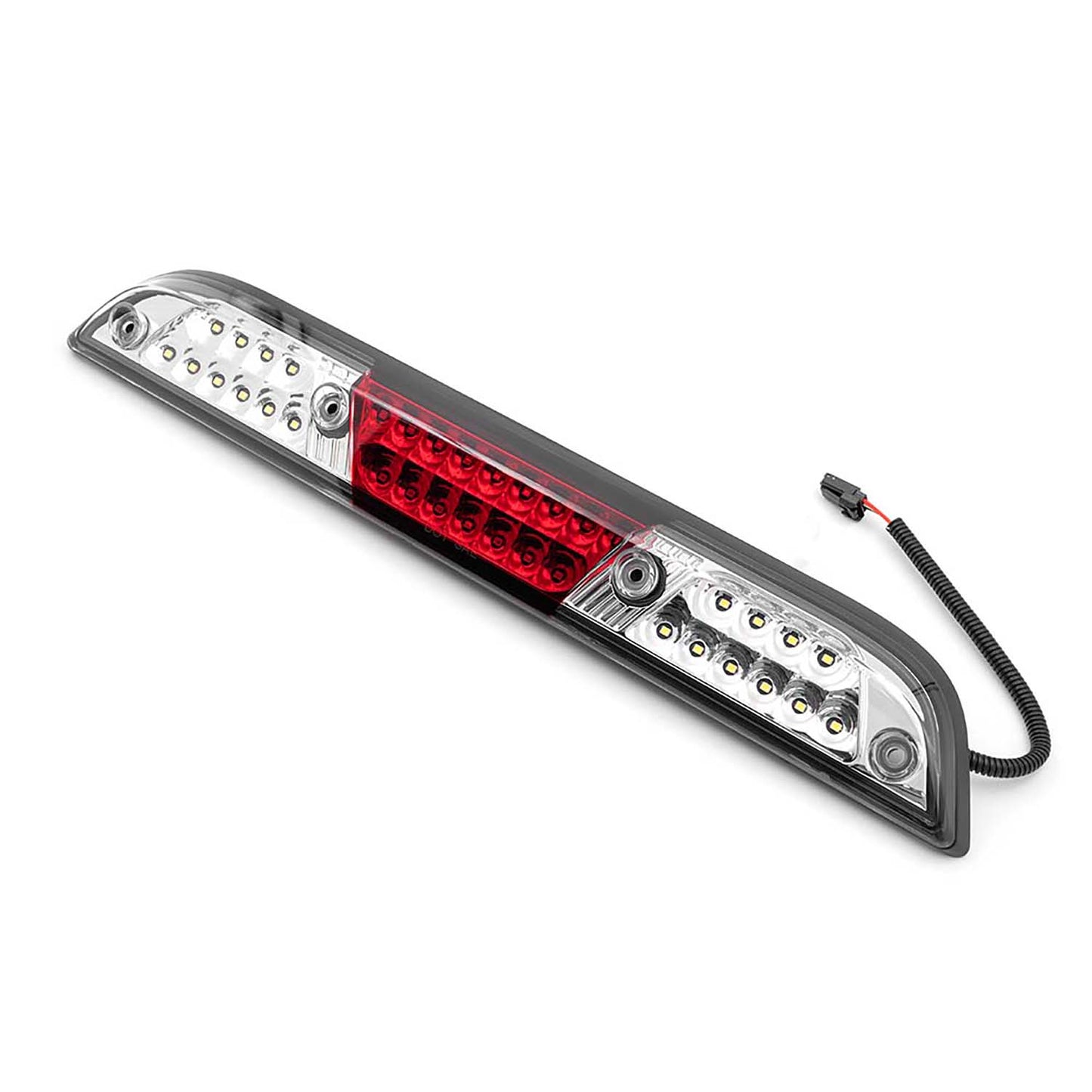 Clear Lens F1 Style Strobe LED Third Brake Light For 2015-2020 Ford F150, etc. - NS Auto Lighting
