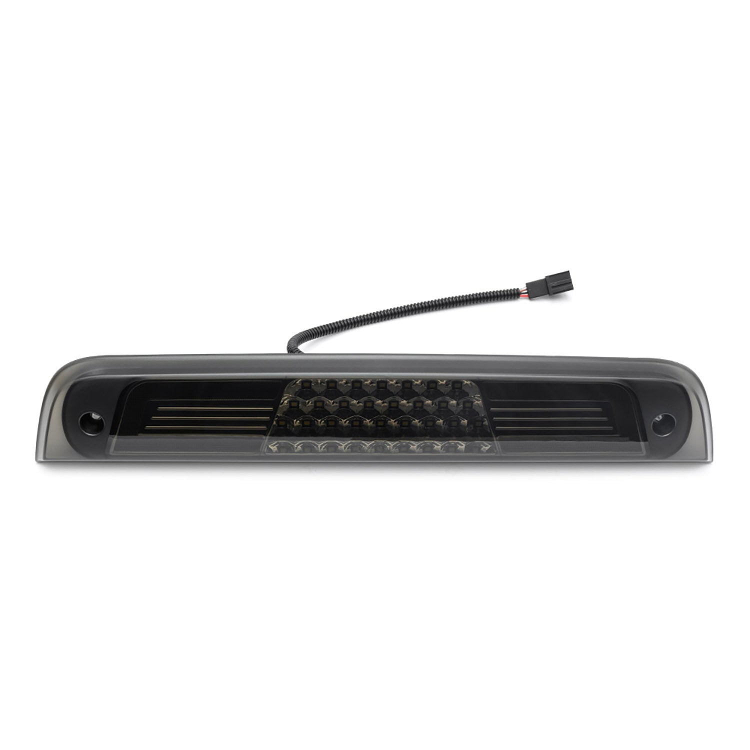 Smoked Lens Double C-Shaped LED Third Brake Light For 2019-2023 RAM  1500 - NS Auto Lighting