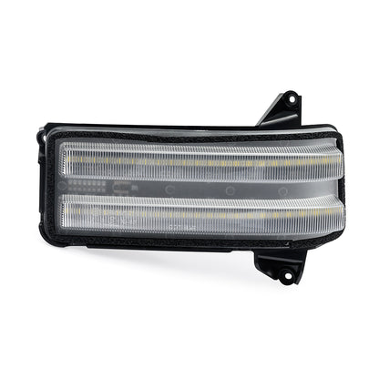 Clear Lens Dynamic Switchback LED Towing Mirror Turn Signal Lights For 2020+ Chevrolet Silverado, GMC Sierra - NS Auto Lighting
