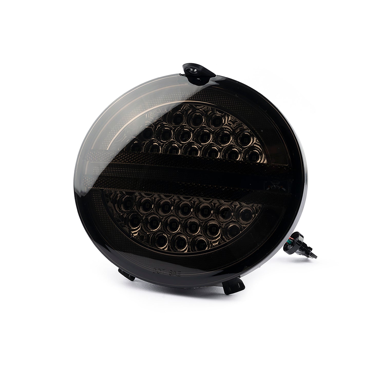 Smoked Lens LED Halo Tail Light Assembly For 2005-2013 Chevrolet Corvette C6 - NS Auto Lighting