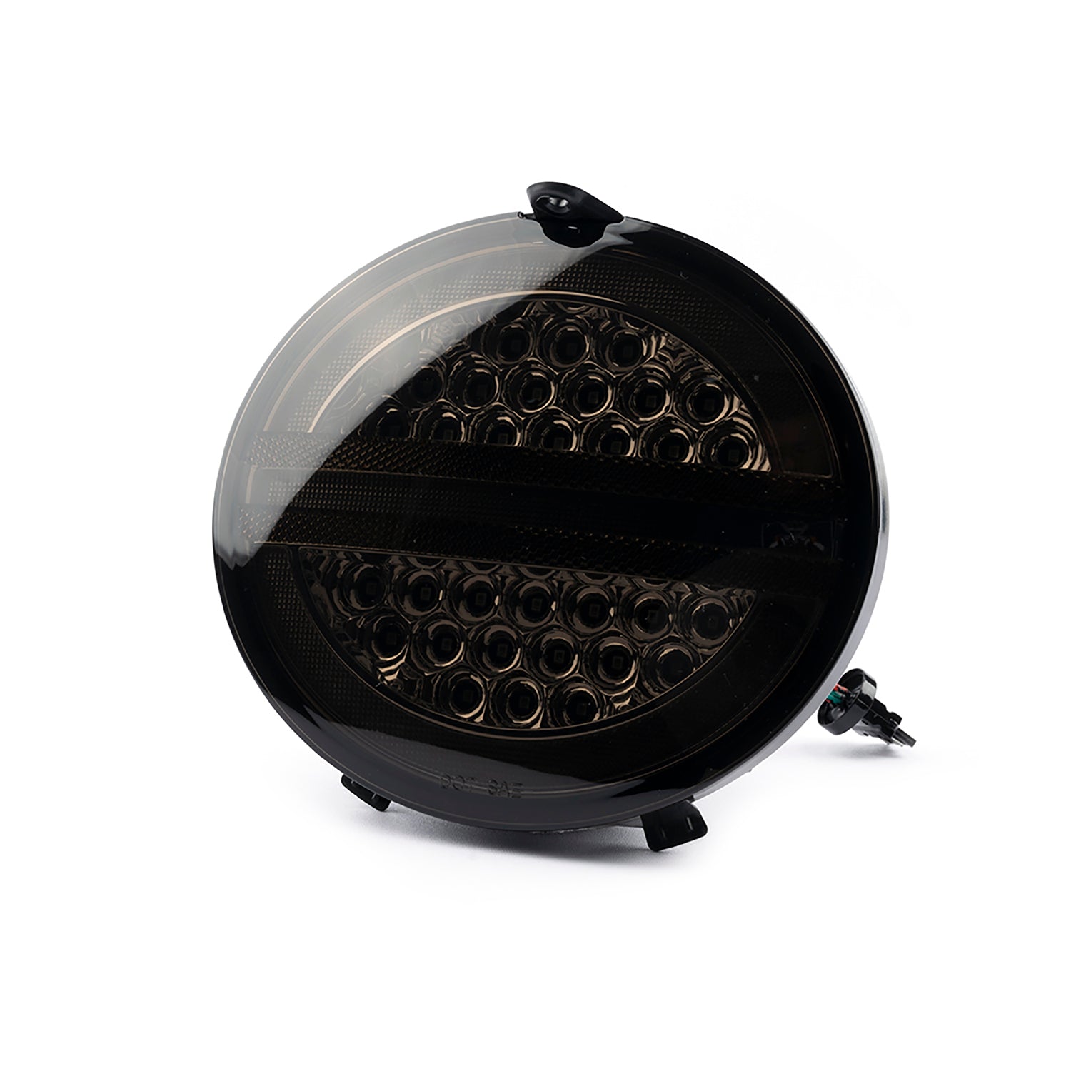 Smoked Lens LED Halo Tail Light Assembly For 2005-2013 Chevrolet Corvette C6 - NS Auto Lighting