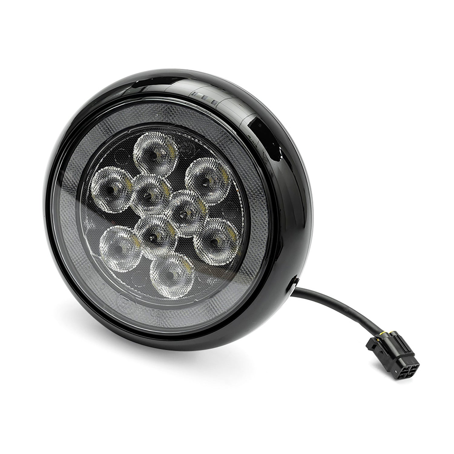 Black Finish LED Halo Rally Driving Lights For Mini R60 R61 - NS Auto Lighting