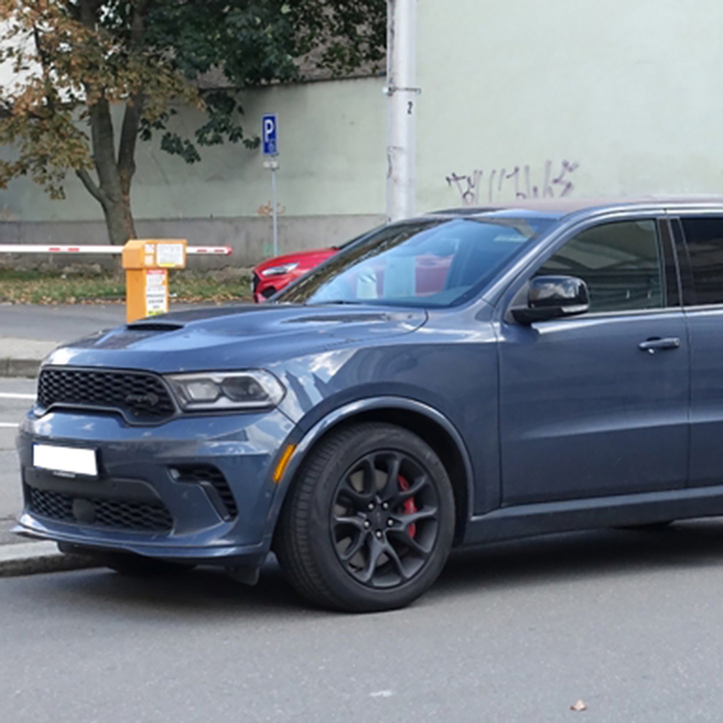 Bernsteinfarbene LED-Seitenmarkierungsleuchten mit getöntem Glas für Dodge Durango ab 2021
