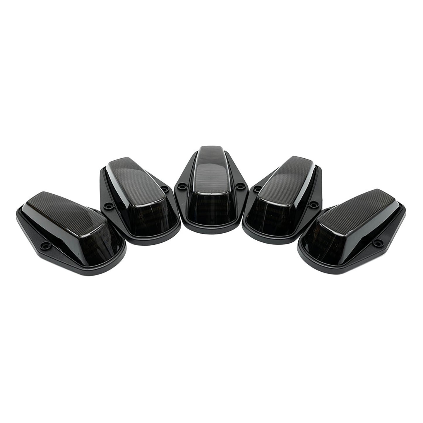 Smoked Lens White LED Cab Roof Lights For 1984-1996 Ford F-Series - NS Auto Lighting