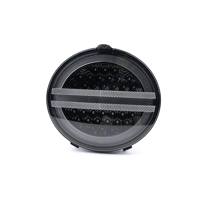 Clear Lens LED Halo Tail Light Assembly For 2005-2013 Chevrolet Corvette C6 - NS Auto Lighting