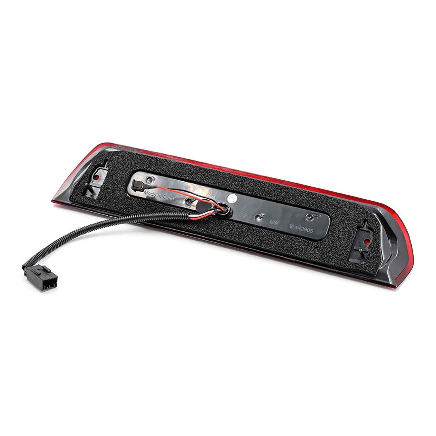 Red Lens F1 Style Strobe LED Third Brake Light For 2002-2009 Dodge Ram - NS Auto Lighting