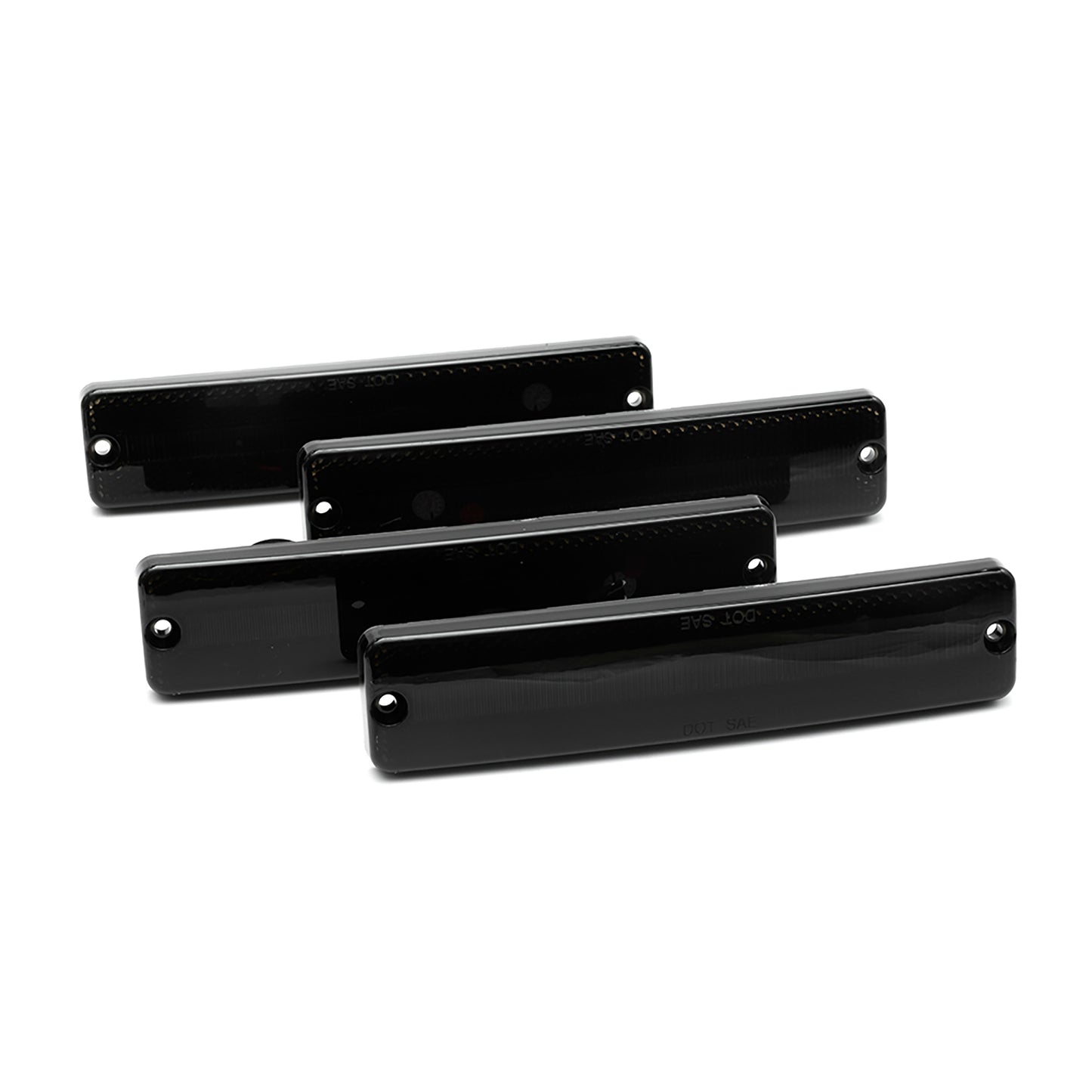 Smoked Lens LED Front&Rear Side Marker Lights For Jeep CJ Series, Jeep Cherokee SJ, etc. - NS Auto Lighting