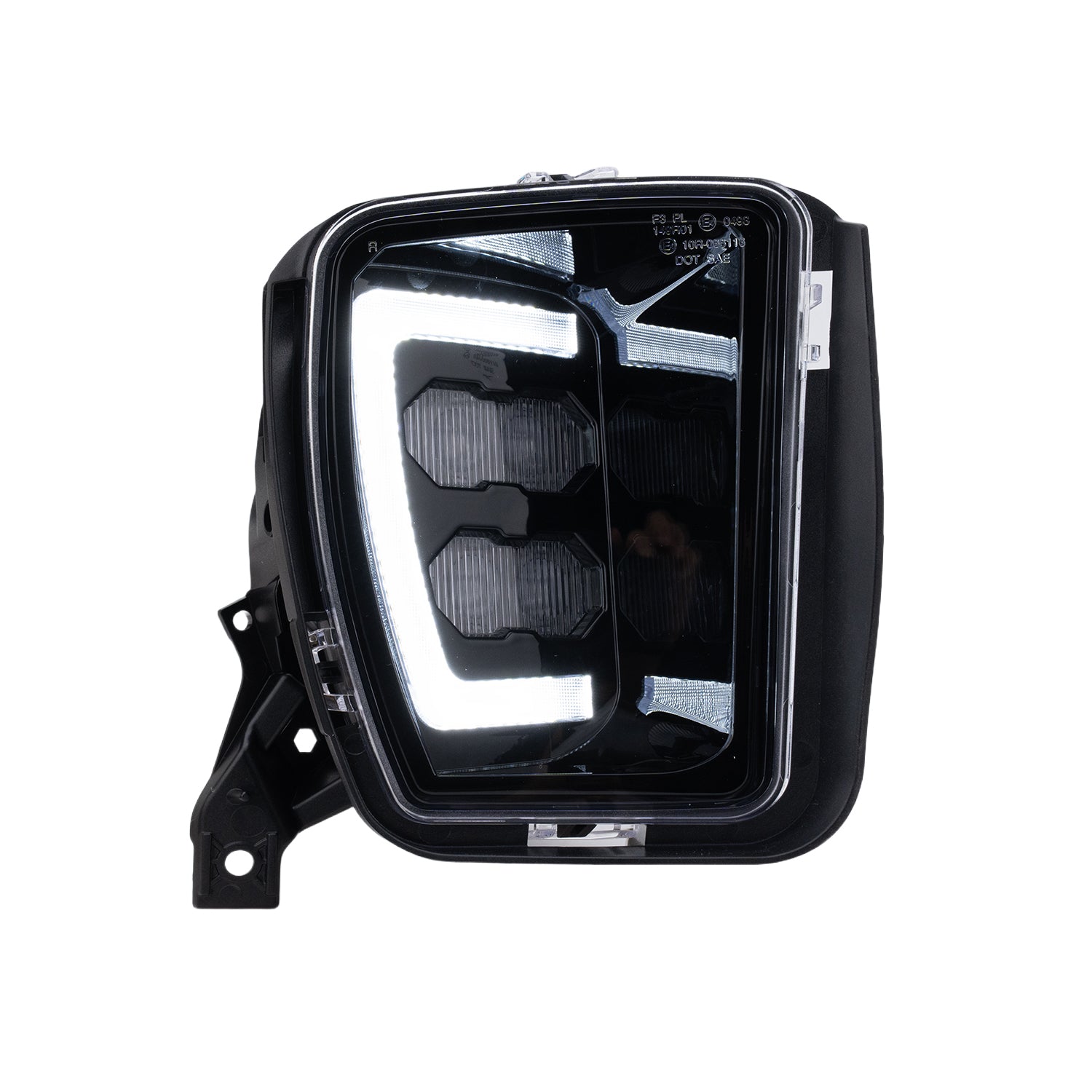 3‑in‑1 Lighting LED Fog Light with White & White Lights For Dodge Ram 1500