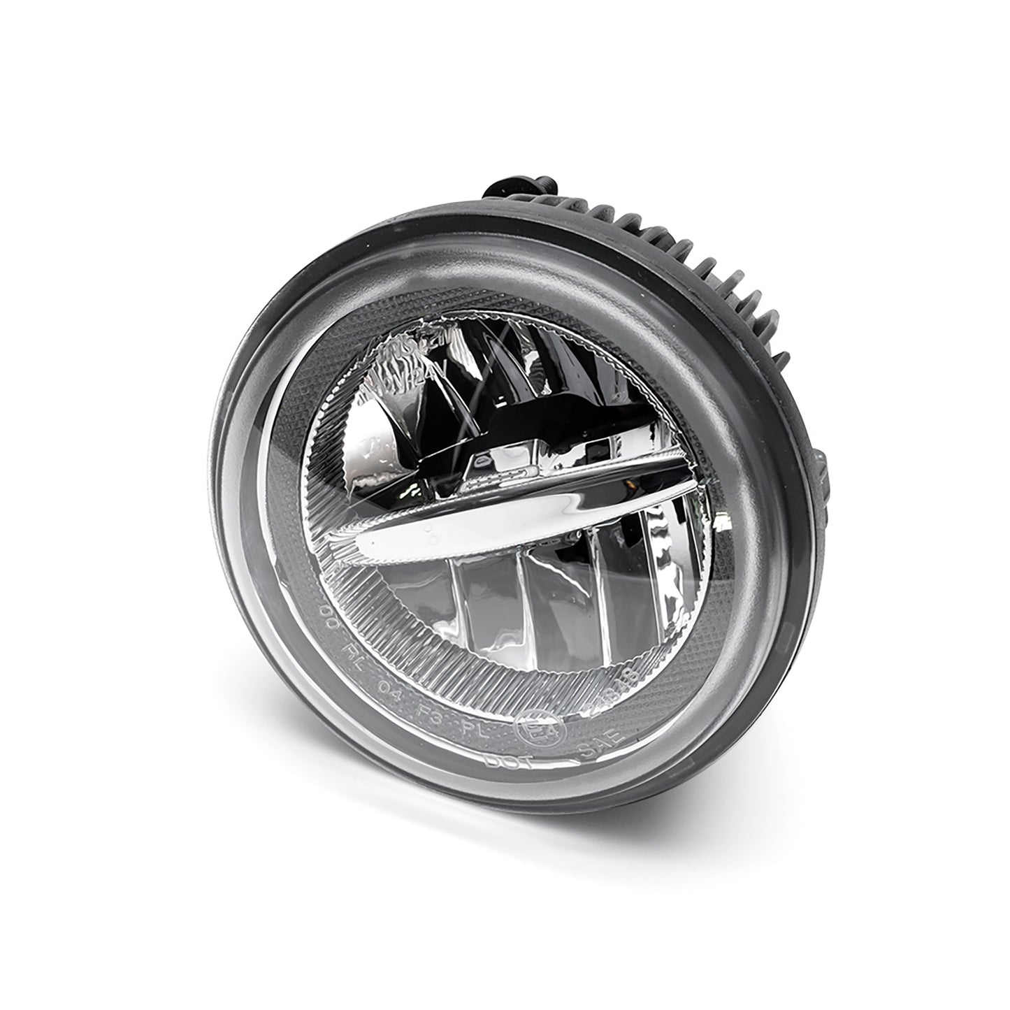 Clear Lens LED Halo Daytime Running Fog Light Assembly For 2003-2009 Hummer H2 - NS Auto Lighting