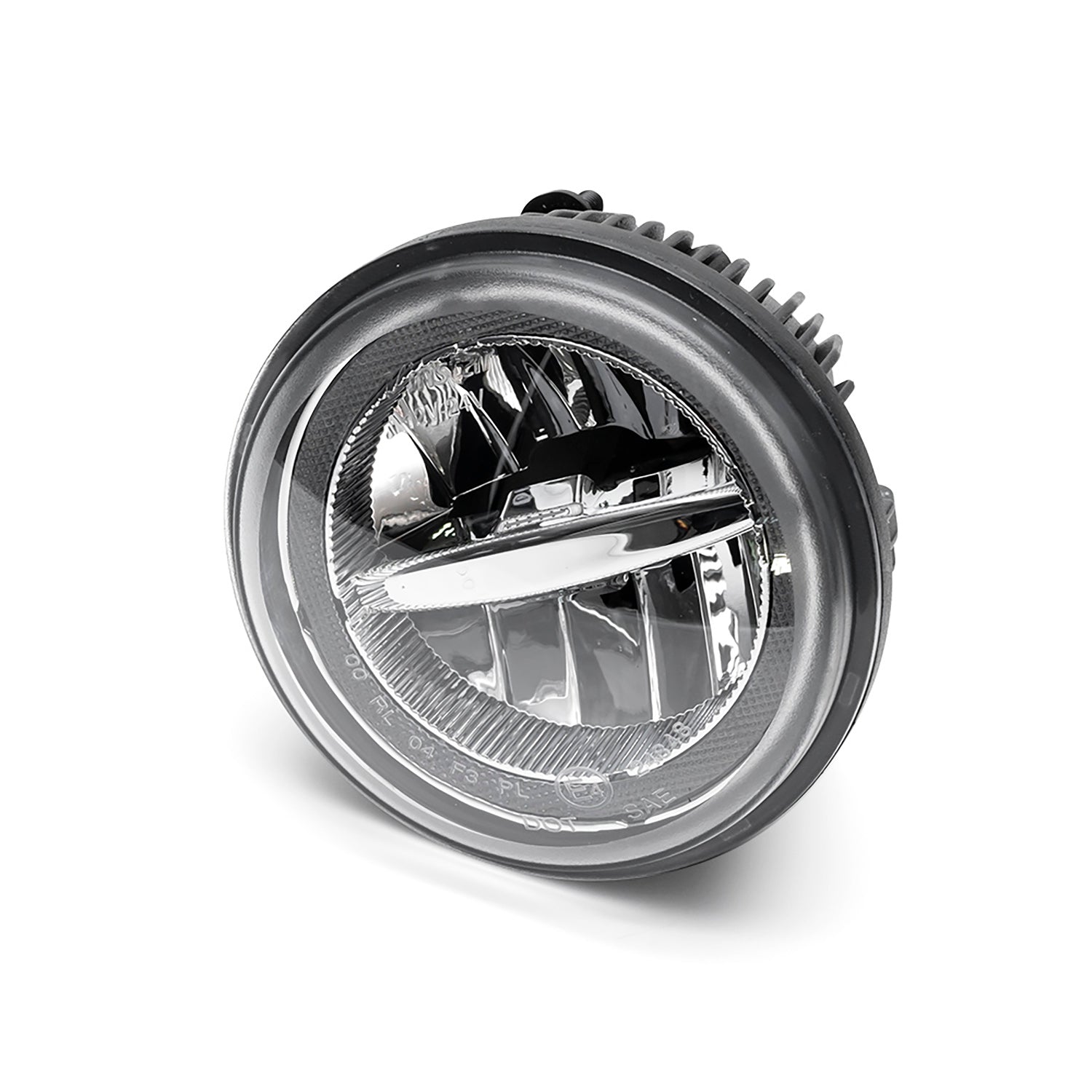 Clear Lens LED Halo Daytime Running Fog Light Assembly For 2003-2009 Hummer H2 - NS Auto Lighting