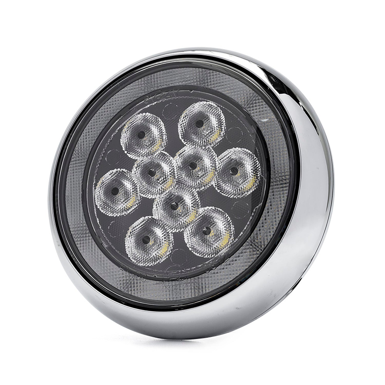Chromed Finish LED Halo Rally Driving Lights For Mini R60 R61 - NS Auto Lighting